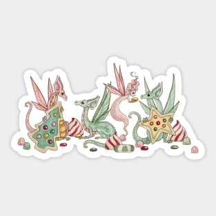 Candy Dragons Sticker